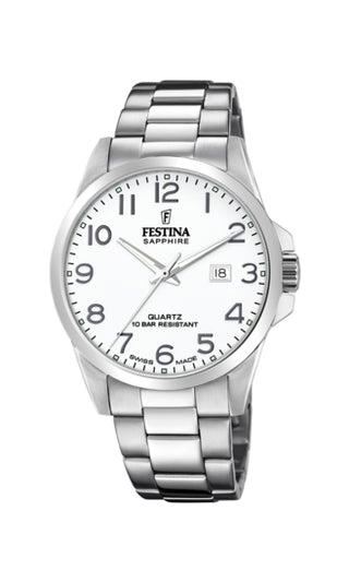 Front view of Festina F20024_1 Watch on white background