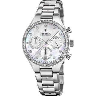 Front view of Festina F20401_1 Watch on white background