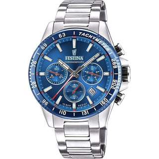 Front view of Festina F20560-3 Mens Watch on white background