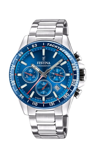 Front view of Festina F20560_3 Watch on white background