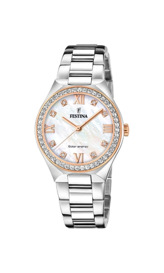 Front view of Festina F20658_1 Watch on white background