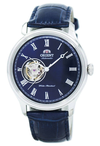 Front view of Orient Open Heart FAG00004D0 Mens Watch on white background