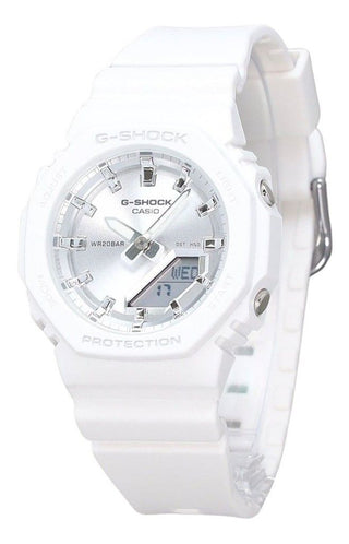 Front view of Casio GMA-P2100VA-7A Womens Watch on white background