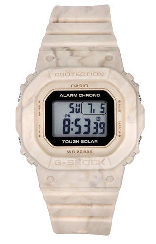 Front view of Casio GMS-S5600RT-4 Womens Watch on white background