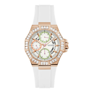 Front view of Guess Selene GW0695L3 Womens Watch on white background