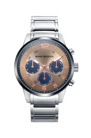 Front view of Mark Maddox HM7016-45 Watch on white background