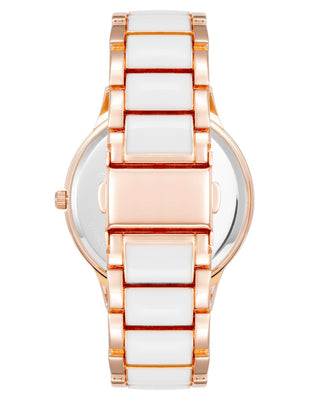 Angle shot of Juicy Couture JC_1334RGWT Womens Watch on white background