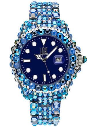 Front view of Light Time Mediterraneo L602I Womens Watch on white background