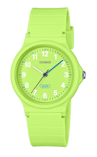 Front view of Casio LQ-24B-3B Womens Watch on white background