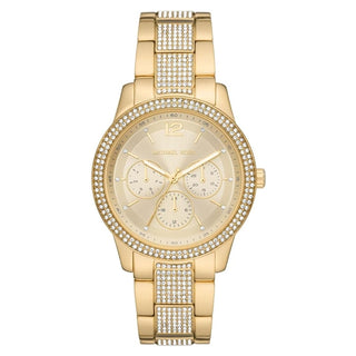 Front view of Michael Kors Tibby MK7292 Womens Watch on white background