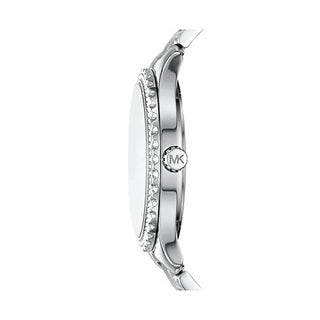 Angle shot of Michael Kors Layton MK7298 Womens Watch on white background