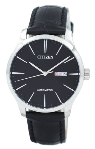 Front view of Citizen NH8350-08E Mens Watch on white background