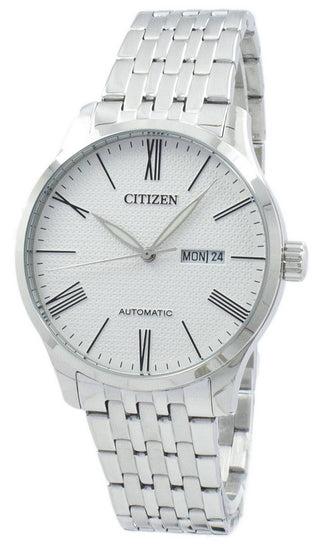 Front view of Citizen NH8350-59A Mens Watch on white background