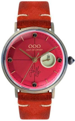 Front view of Out Of Order OOO.001-7.RS.-.OW Womens Watch on white background