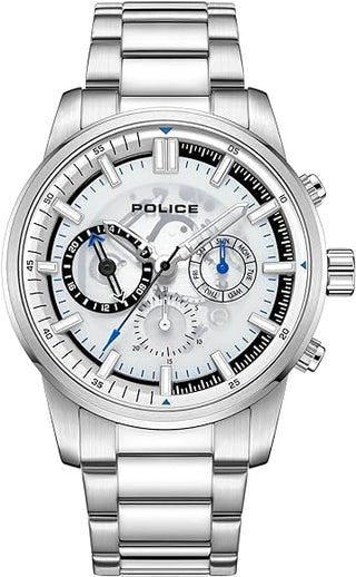 Front view of Police PEWJK2227004 Watch on white background