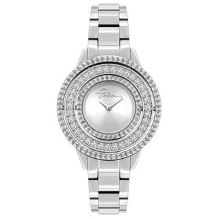 Front view of Police PL-16037BS_04M Womens Watch on white background