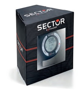 Angle shot of Sector Cardio R3251473001 Unisex Watch on white background