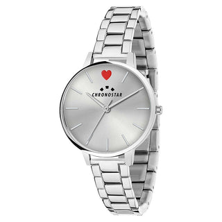 Front view of Chronostar Glamour R3753267508 Womens Watch on white background