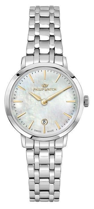 Front view of Philip Watch R8253150513- Womens Watch on white background