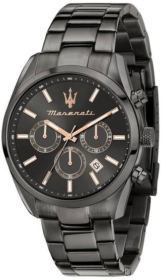 Front view of Maserati R8853151001- Mens Watch on white background