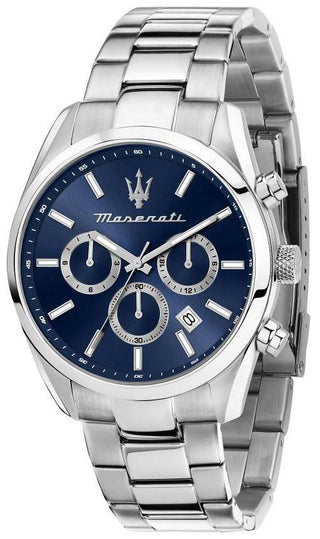 Front view of Maserati R8853151005- Mens Watch on white background