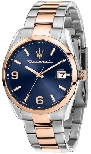 Front view of Maserati R8853151006- Mens Watch on white background