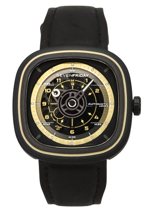 Front view of Sevenfriday SF-T2-06 Mens Watch on white background