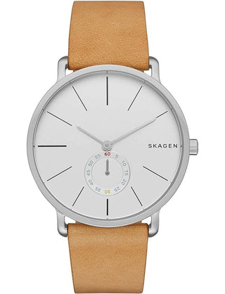 Front view of Skagen Hagen SKW6215 Mens Watch on white background