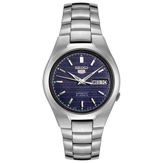 Front view of Seiko SNK603K1 Mens Watch on white background