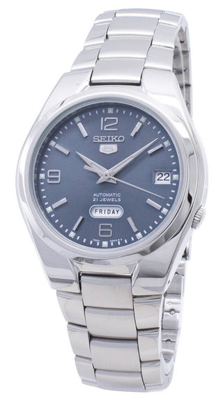 Front view of Seiko SNK621K1 Mens Watch on white background