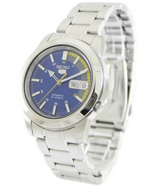 Front view of Seiko SNKK27K1 Mens Watch on white background