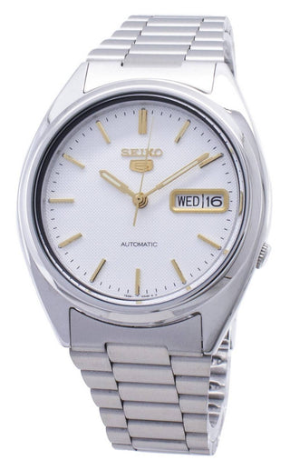 Front view of Seiko SNXG47K1 Mens Watch on white background