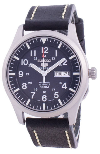 Front view of Seiko SNZG11K1-VAR-LS16 Mens Watch on white background