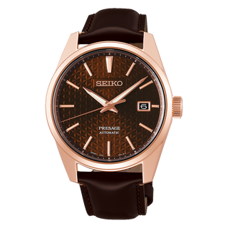 Front view of Seiko Presage SPB170J1 Mens Watch on white background