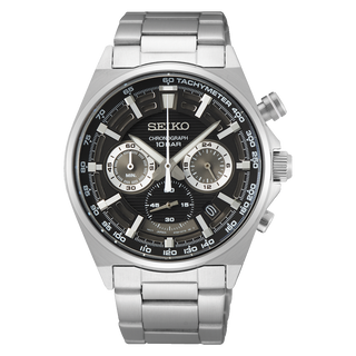 Front view of Seiko SSB397P1 Mens Watch on white background