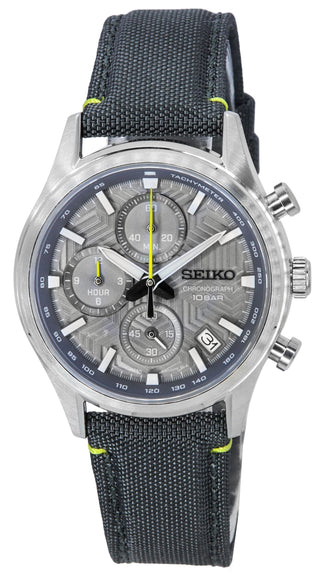 Front view of Seiko SSB423P1 Mens Watch on white background