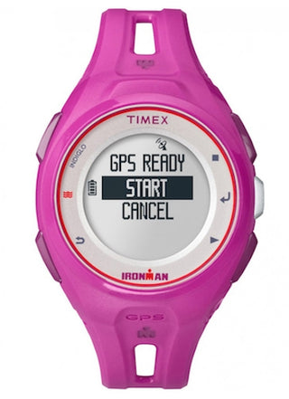 Front view of Timex Ironman Run Gps TW5K87400 Womens Watch on white background