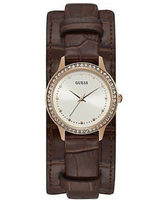 Front view of Guess Chelsea W1150L2 Womens Watch on white background