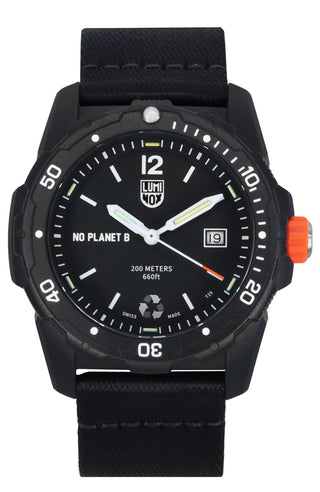 Front view of Luminox XB.3722.ECO Mens Watch on white background