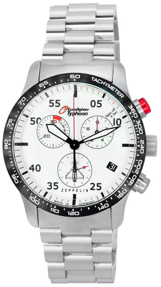 Front view of Zeppelin Z7298M5 Mens Watch on white background