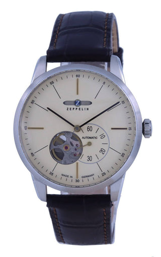 Front view of Zeppelin Z73645 Mens Watch on white background