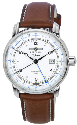 Front view of Zeppelin Z86661 Mens Watch on white background