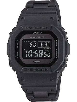 Front view of Casio G-Shock GW-B5600BC-1BER Black Resin Mens Watch on white background