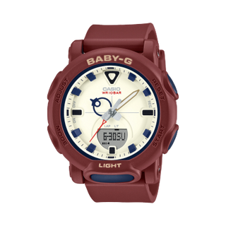 Front view of Casio Baby-G BGA-310RP-4A Womens Watch on white background