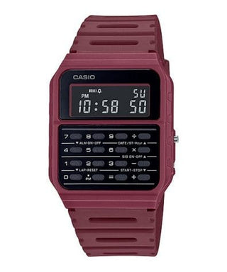 Front view of Casio CA-53WF-4B Unisex Watch on white background