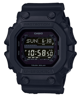 Front view of Casio G-Shock GX-56BB-1 Mens Watch on white background