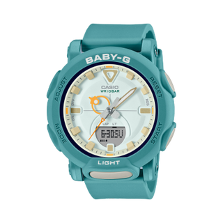 Front view of Casio Baby-G BGA-310RP-3A Womens Watch on white background