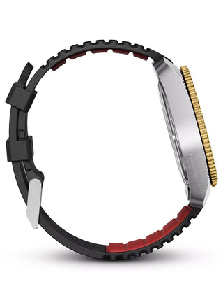 Angle shot of Victorinox 242014 Black Unisex Watch on white background